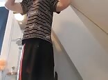 Twink (24) stripping naked gay boys porn