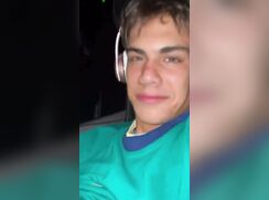 twink after cumming on a bus
