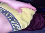 Twink boy cum shot