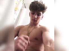 Twink Cum In Bathroom Quick