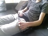 Twink cums