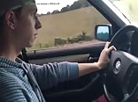 Twink cums in his car gay porn boys