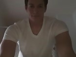 Twink porn had to be quiet not to wake up his roommate 