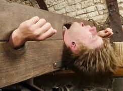 Twink slave abused