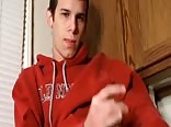 Twink strokes it until the jizz unloads