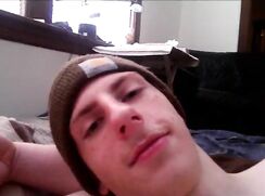 Twink sucks and fucks his dad