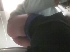 Twink wipping ass