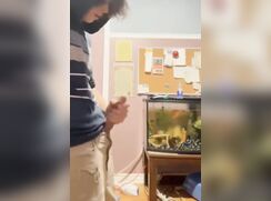 Twink18 jerks and cums