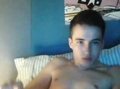 Twink's Amateur Webcam Masturbation Video Porn