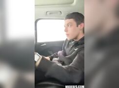 Twinky Cummins in the car