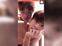 Two asian boys