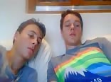 Two boys in the same bed