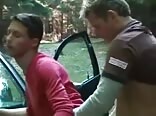 Two Dad fuck twink outdoor gay boys porn