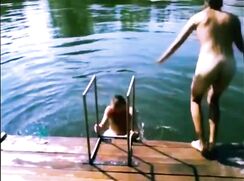 Two friends skinny dipping boys porn