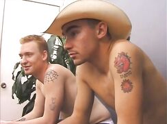 Two hot Marine buddies, suck, fuck, and spill their cum