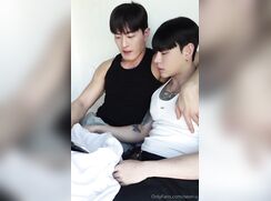Two Korean Studs Fuck