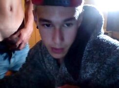 Two straight 19yo boys try dick sucking first time twinks porn