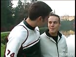 Two twink friends gay teen porn in the park