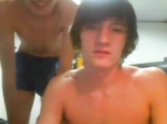 Two vintage amateur American web-cam boys
