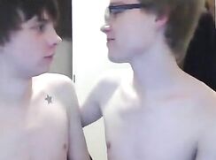 Two vintage web-cam gay boys