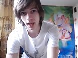 un mec très mignon sur webcam 