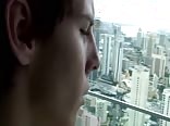 Uncut boy cums