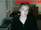 Uncut German Twink Jerks on Webcam boys porn