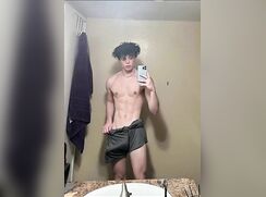 Verbal teen baited on snap cums