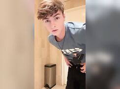 Very Cute Boy Flaps His Big Uncut Cock Gay Porn Tube