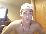 VERY cute boy play jerking gay porn