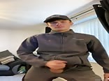 Very Handsome Twink Porn Whips Out Uncut Hose to Jack & Cum