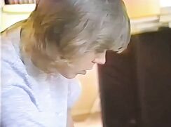 Vintage Blond and Black hair guys suck each other off - AI Enhanced