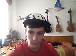 wanker on webcam on computer boys porn