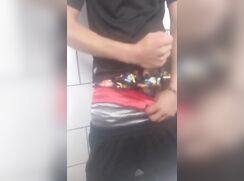 wanking in public bathroom boys porn
