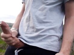 wanking in the countryside