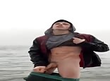 Wanking on the ice flow gay teen porn