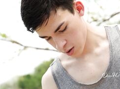 Wanking outside on the bench