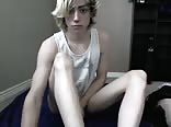 Webcam blonde emo very smooth play on cam 3