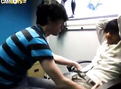 Webcam Dick Suck Bedroom Gay Porn