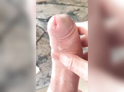 wet cock before cum