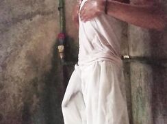 Wet shalwar twink dick print