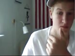 What a nice uncut dick that this boys porn has