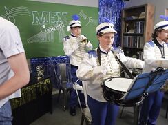 When the music plays...