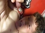 Wisconsin fan feeds himself some cock milk boys porn