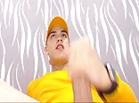Yellow Cap Twink Eat His Cum