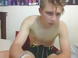 young blond jerk off