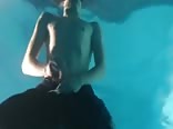 Young Boy in Neighbor's Pool