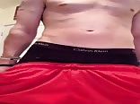 Young guy swirling hard for that cock