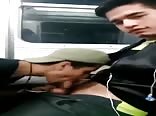 young latino blowjob in metro