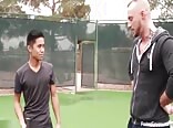 Young player and older instructor finally fucks gay porn